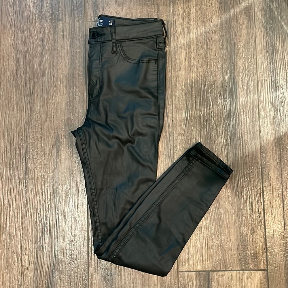 Hollister Leather Jeans